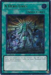 A Hero Lives (UTR) [GENF-EN098] Ultimate Rare - Board Wipe