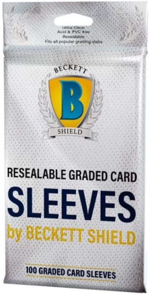 Beckett Resealable Graded Card Sleeves (100ct)