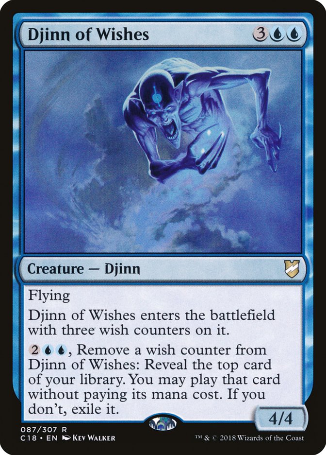 Djinn of Wishes [Commander 2018]
