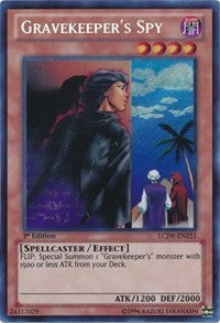 Gravekeeper's Spy [LCJW-EN255] Secret Rare