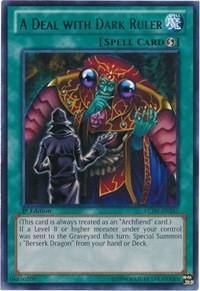 A Deal with Dark Ruler [LCJW-EN241] Rare - Board Wipe