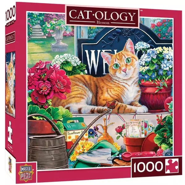 Cat-ology Blossom Jigsaw Puzzle (1000)