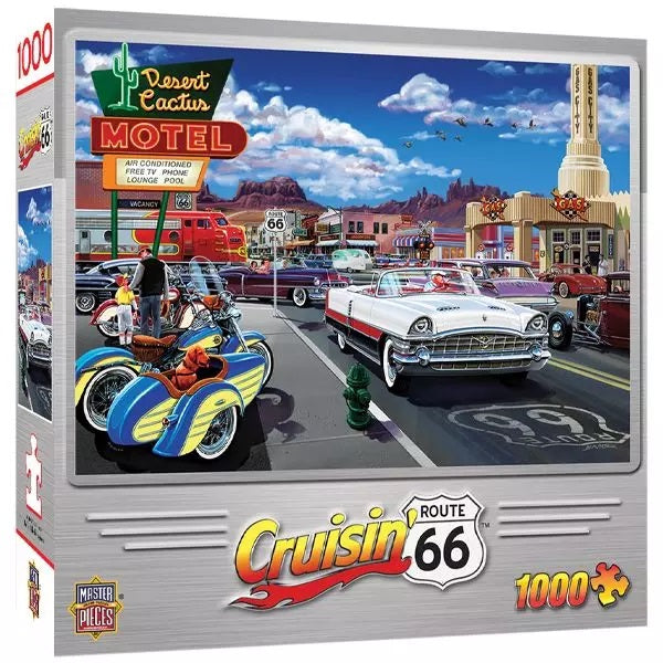 Cruisin' Route 66 Jigsaw Puzzle (1000)