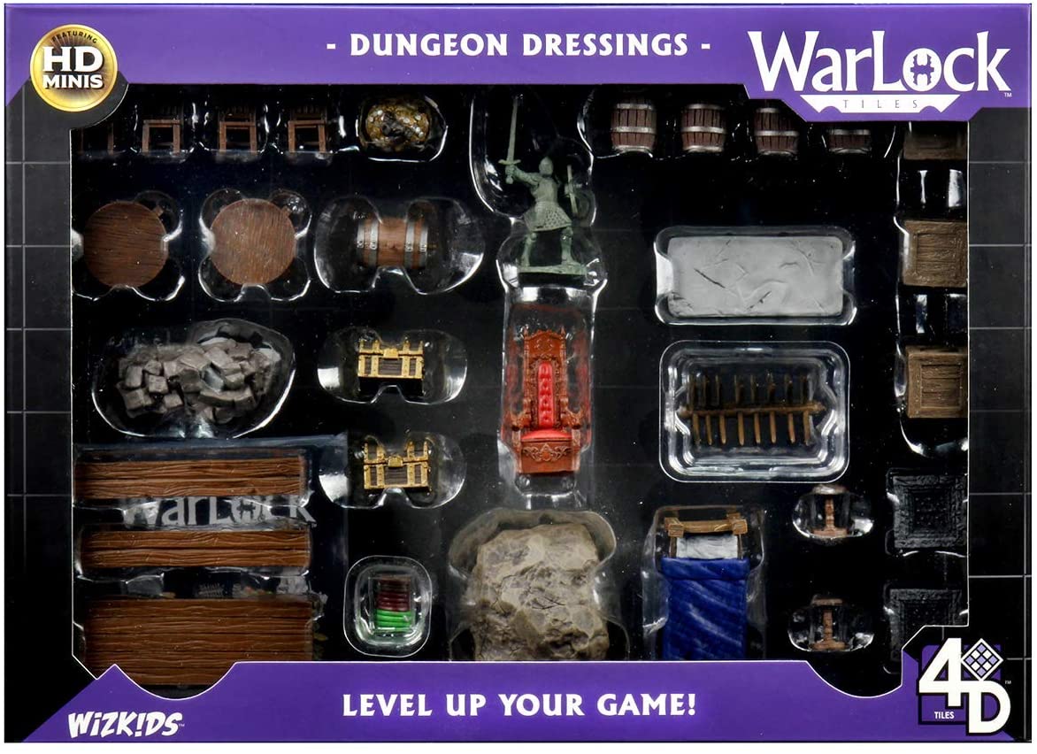 Warlock Tiles: Dungeon Dressings - Board Wipe