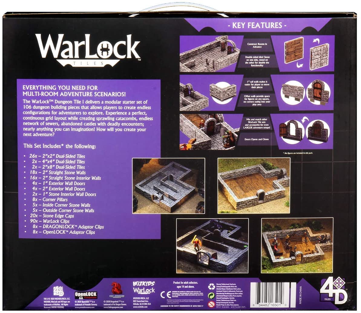 Warlock Tiles: Dungeon Tiles I - Board Wipe