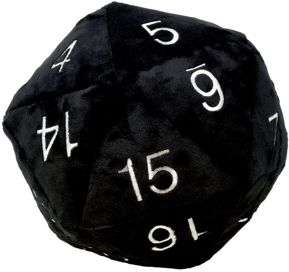 Jumbo D20 Plush - Board Wipe