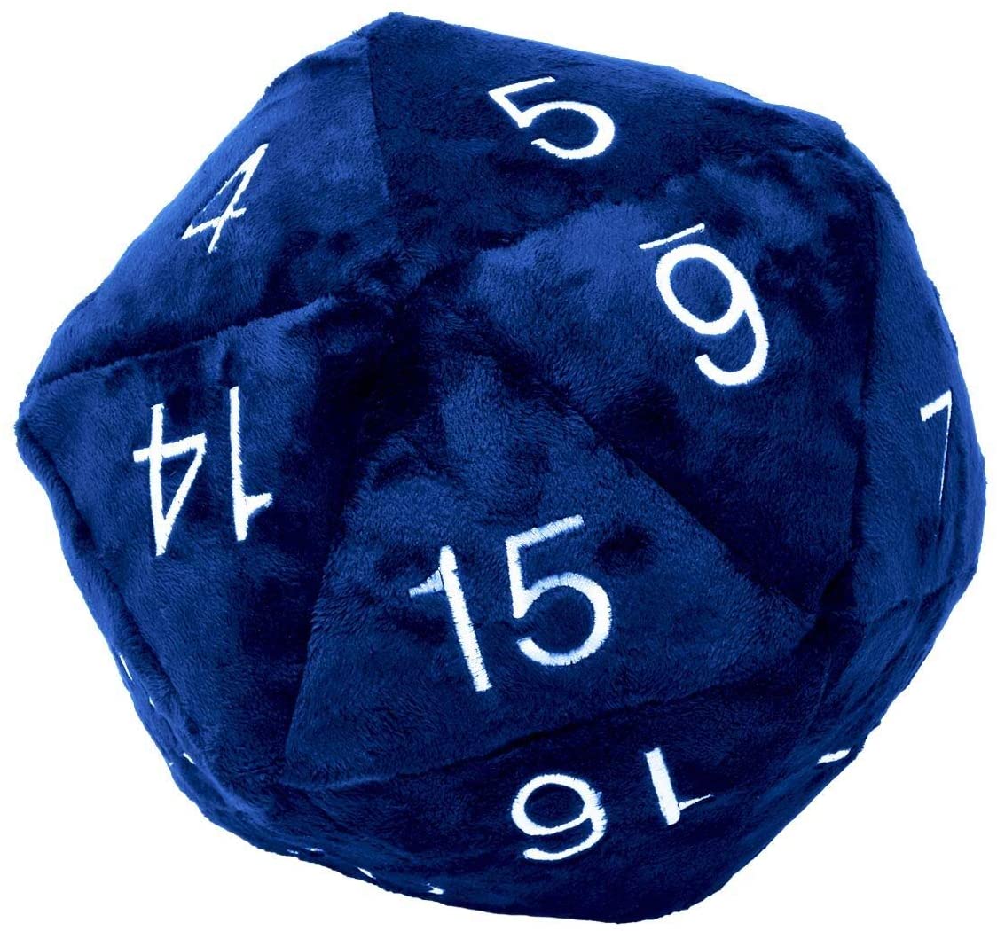 Jumbo D20 Plush - Board Wipe