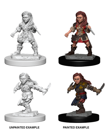 Halfling Rogue Female - Board Wipe