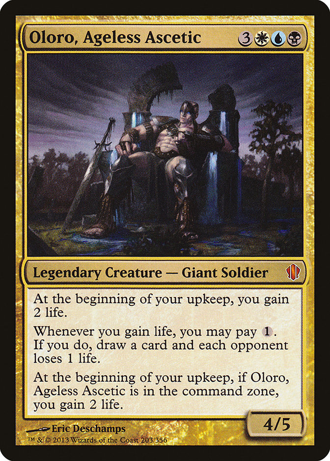 Oloro, Ageless Ascetic [Commander 2013]