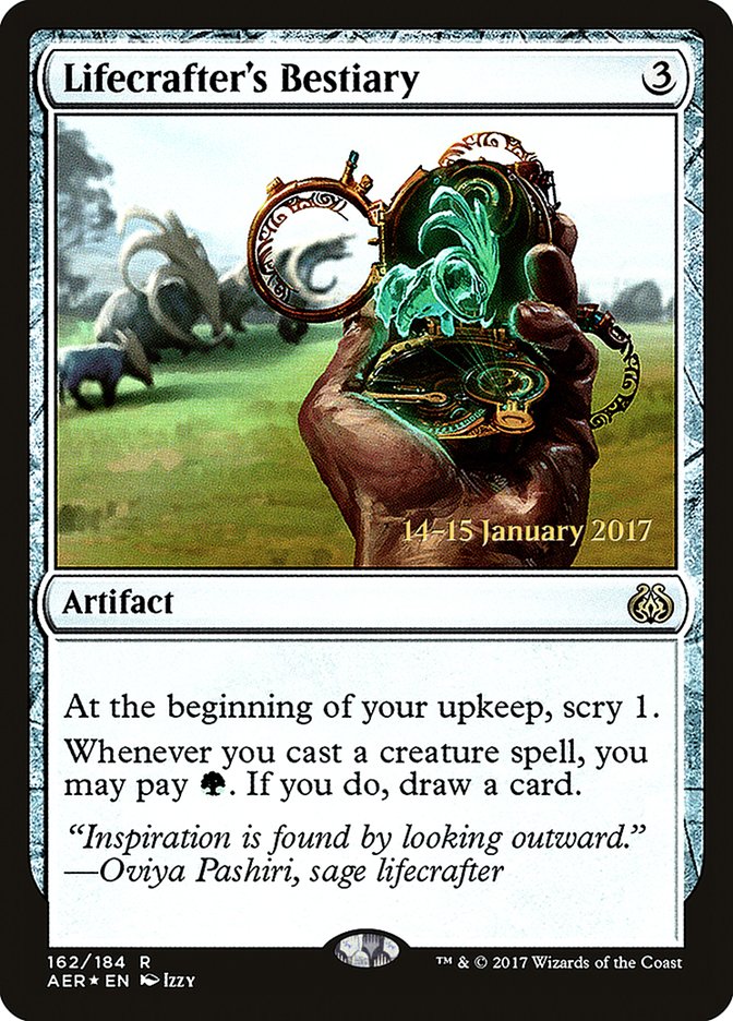 Lifecrafter's Bestiary [Aether Revolt Prerelease Promos]
