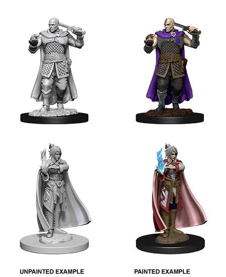 Human Ranger Male & Moon Elf Sorcerer Female - Board Wipe