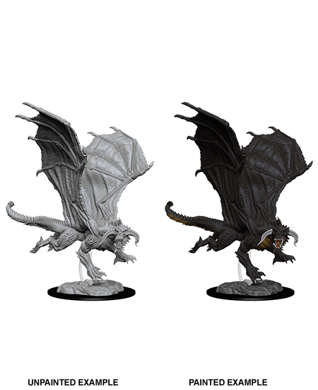 Young Black Dragon - Board Wipe