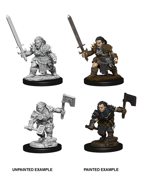 Dwarf Barbarian Female - Board Wipe