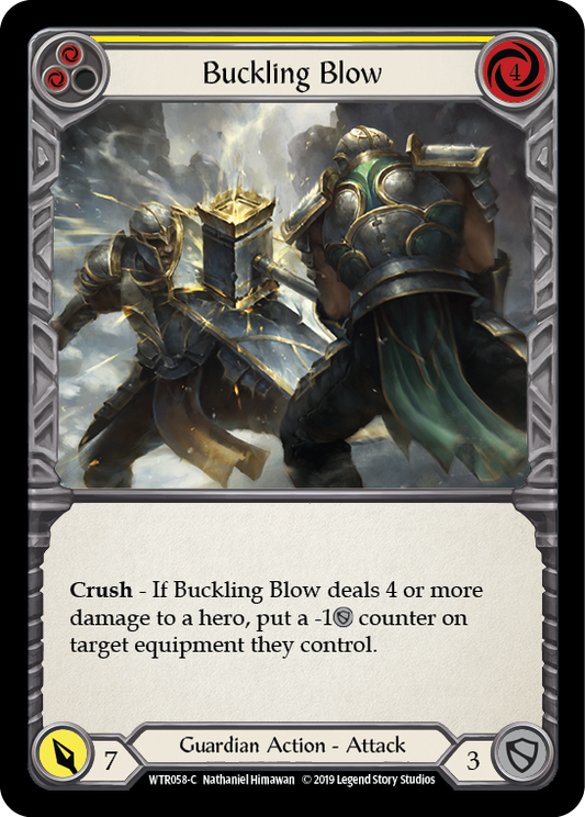 Buckling Blow (Yellow) [WTR058-C] Alpha Print Normal