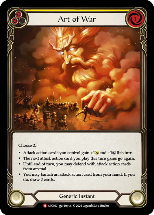 Art of War [ARC160] Unlimited Edition Rainbow Foil