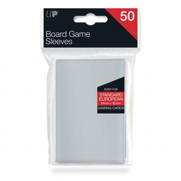 Board Game Standard European Card Sleeves (50) - Board Wipe