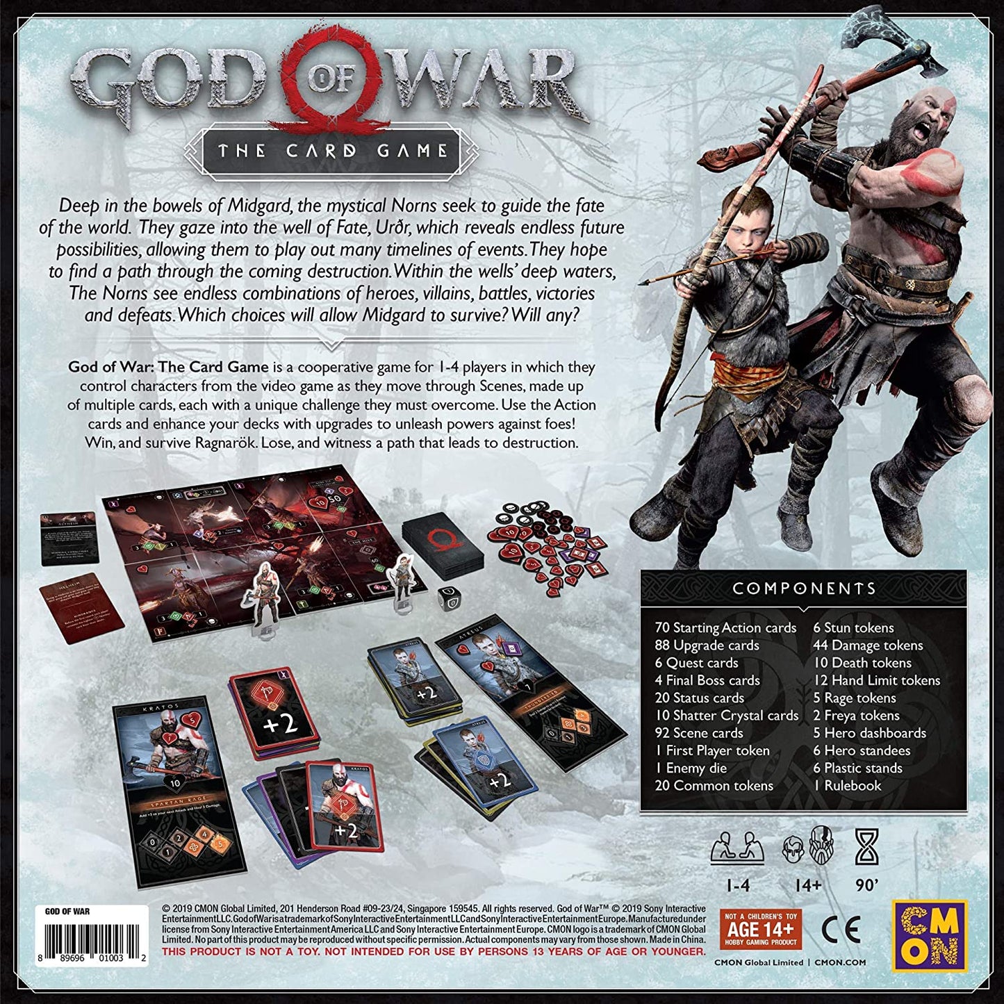 God of War: The Card Game - Board Wipe