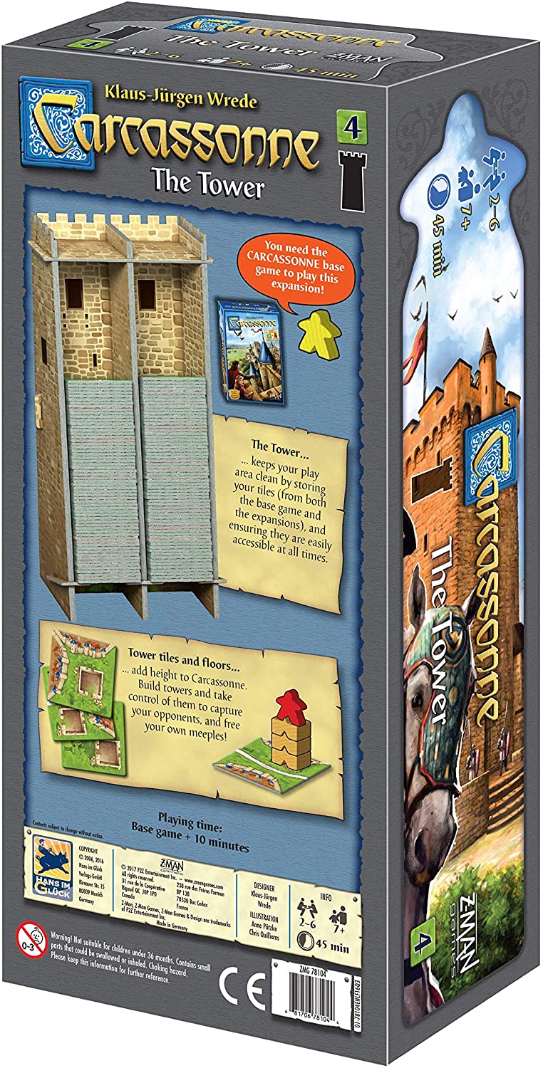 Carcassonne: The Tower - Board Wipe