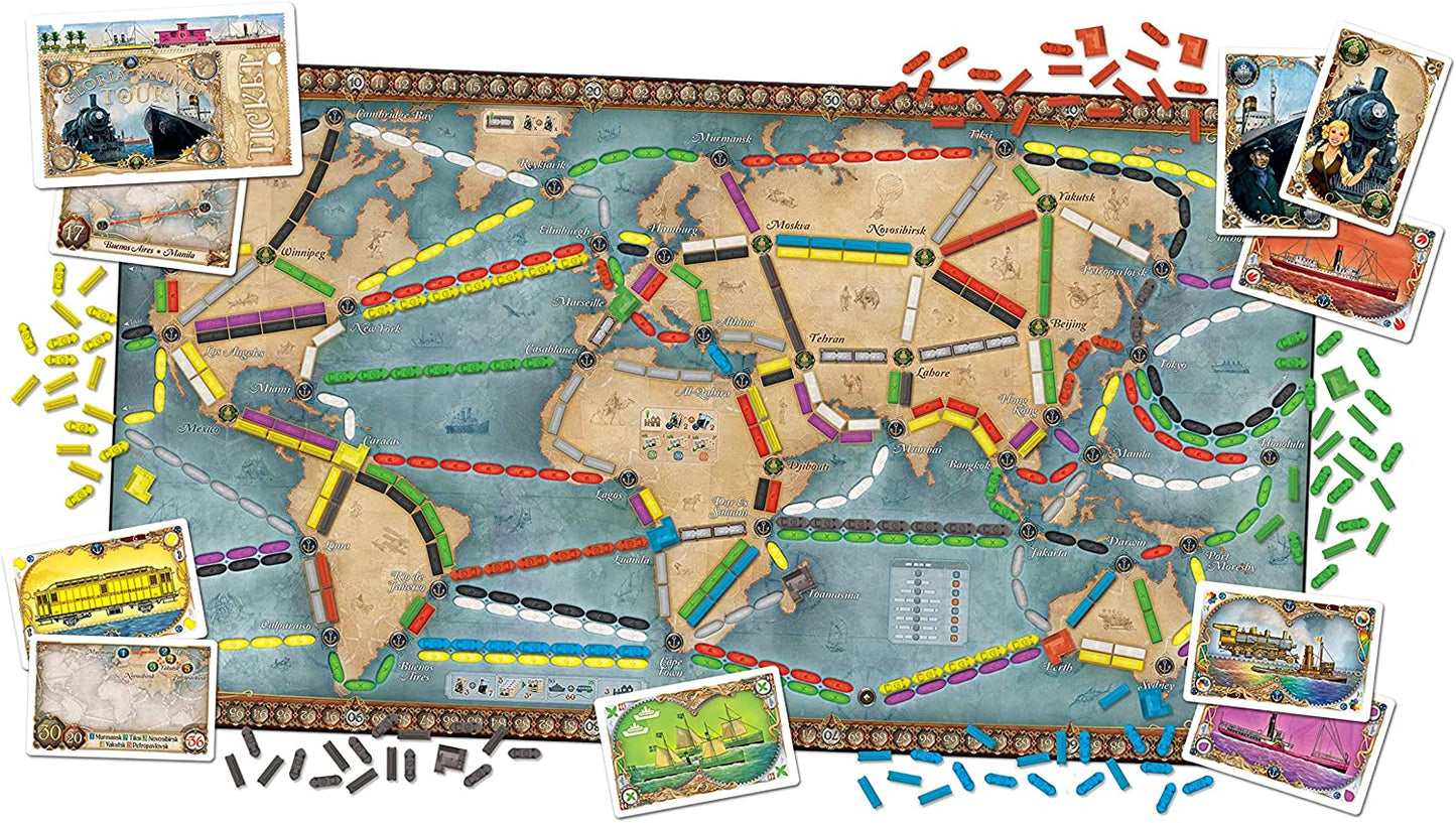 Ticket to Ride: Rails and Sails - Board Wipe