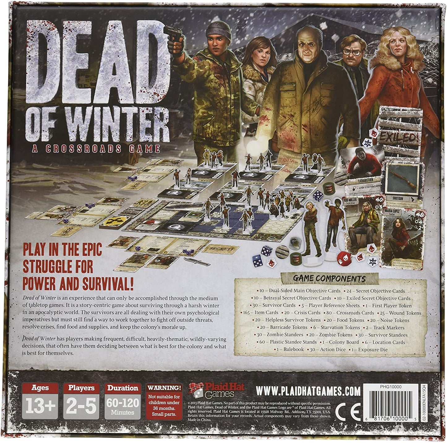 Dead of Winter: A Crossroads Game - Board Wipe