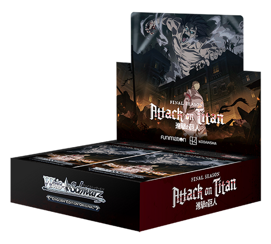 Weiss Schwarz Booster Box: Attack On Titan: Final Season