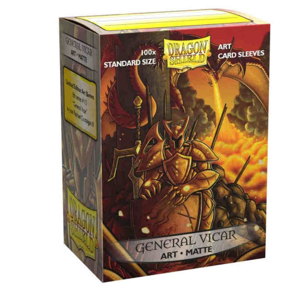 Dragon Shield Art Matte Standard (100) Card Sleeves - Board Wipe