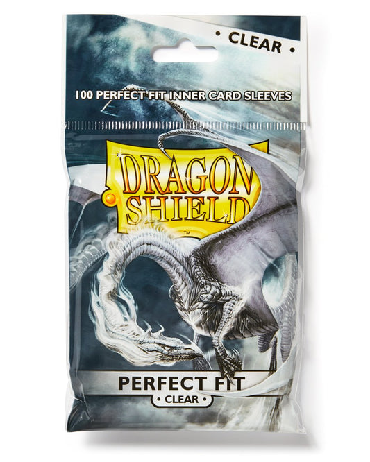 Dragon Shield Perfect Fit Standard (100) Inner Card Sleeves - Board Wipe