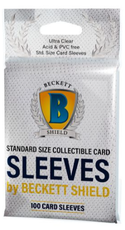 Beckett Shield Standard Card Soft Sleeves