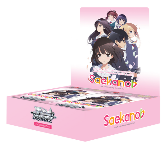 Weiss Schwarz Booster Box: Saekano♭ How to Raise a Boring Girlfriend. flat