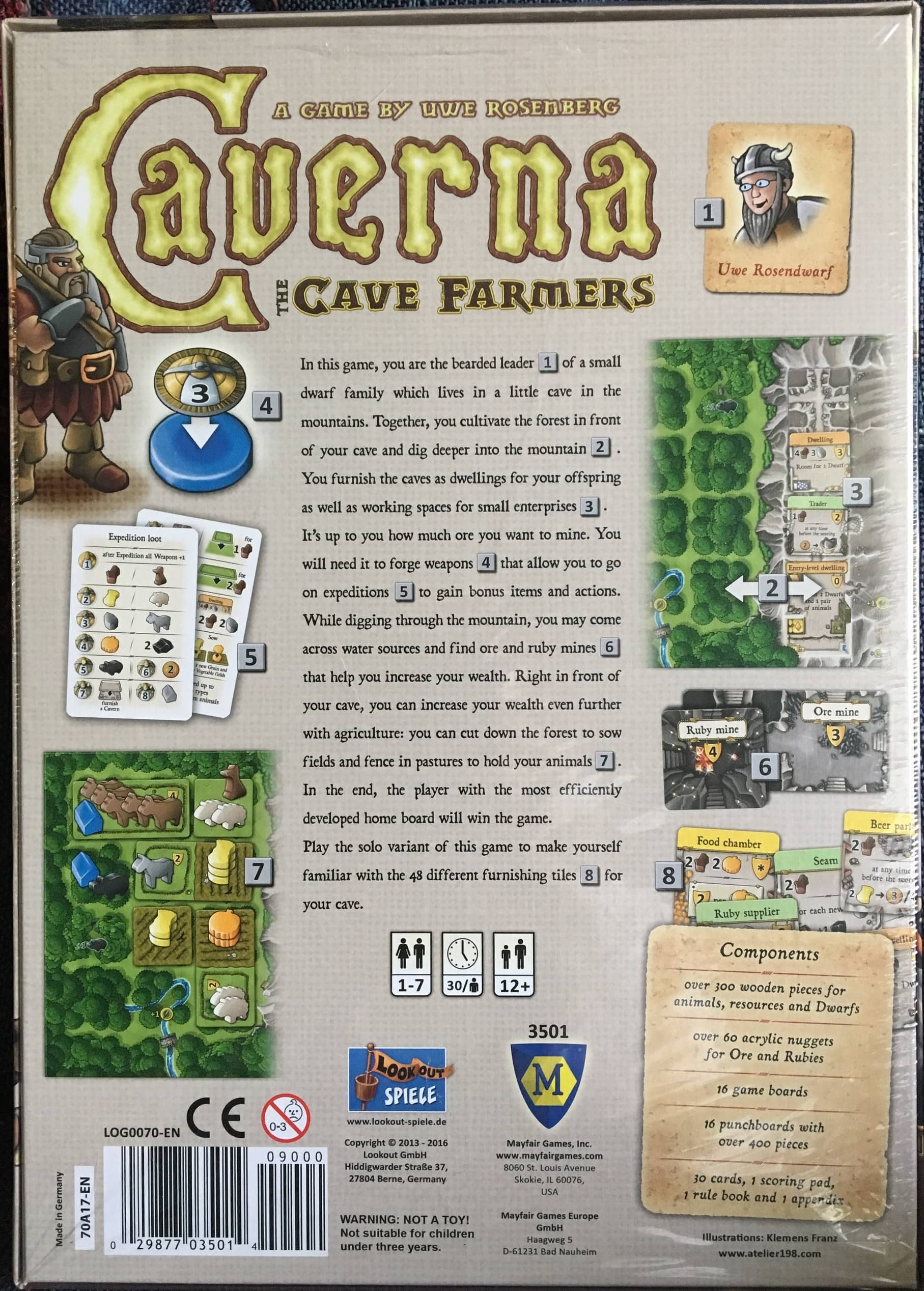 Caverna - Board Wipe