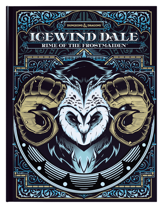 D&D Alt. Cover: Icewind Dale: Rime of the Frost Maiden - Board Wipe