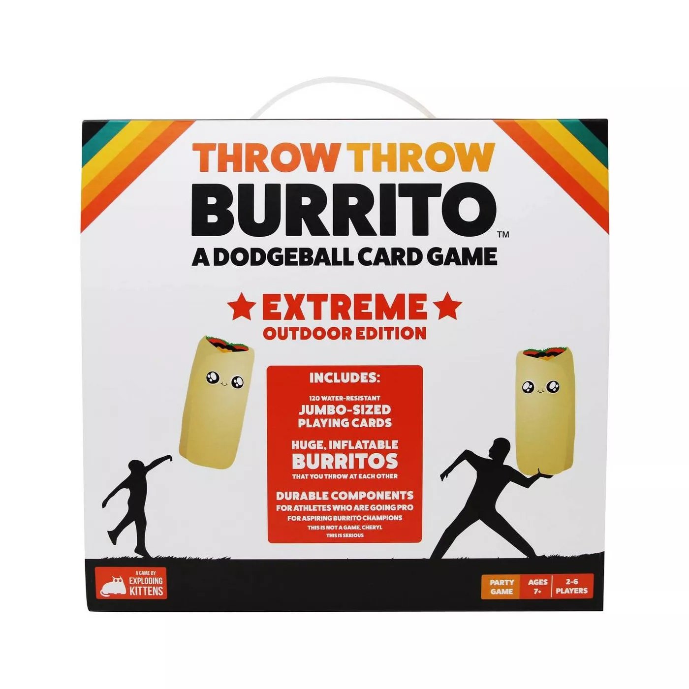 Throw Throw Burrito: Extreme Outdoor Edition - Board Wipe