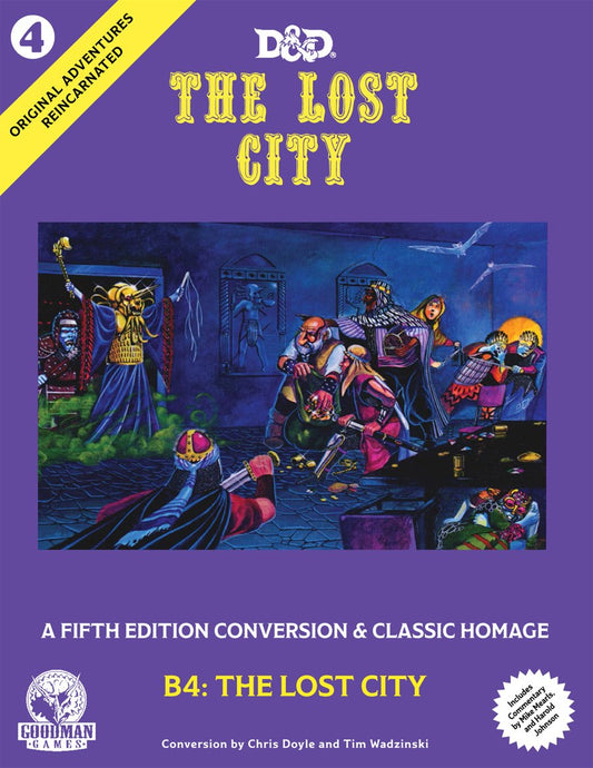 Original Adventures Reincarnated #4: The Lost City - Board Wipe