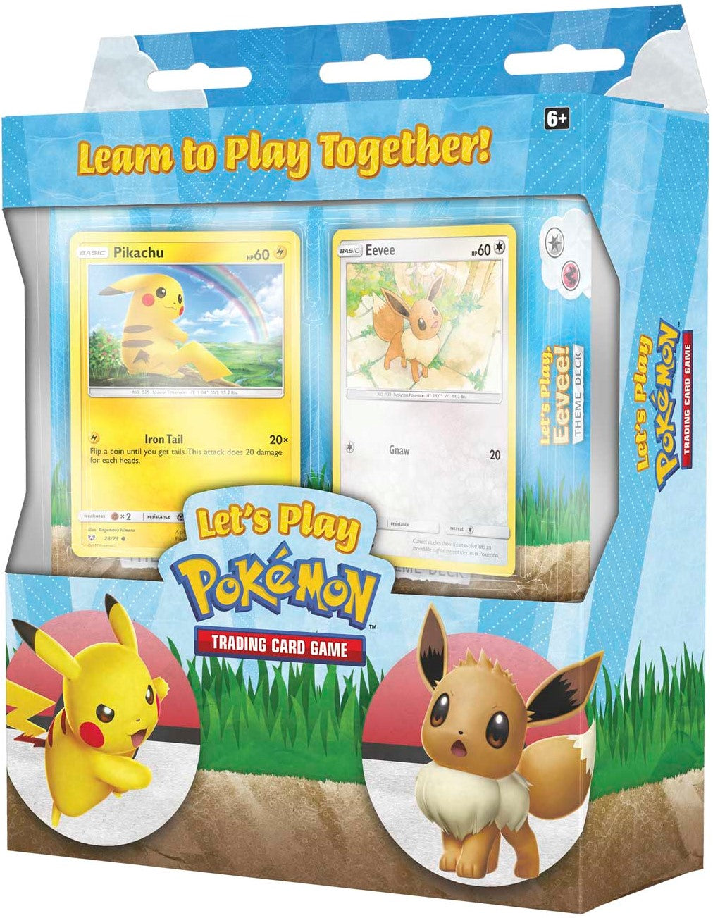Let's Play: Pikachu and Eevee Theme Decks