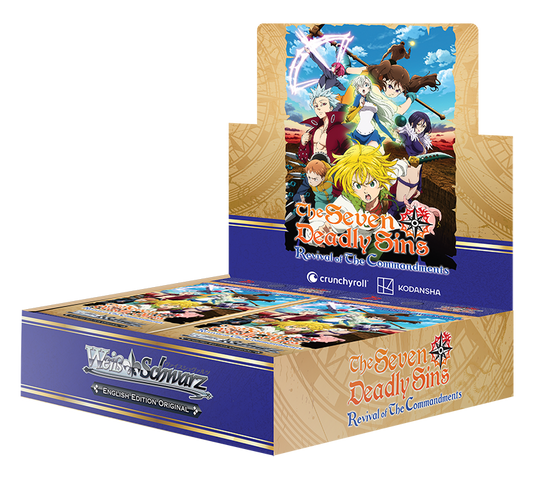 Weiss Schwarz Booster Box: The Seven Deadly Sins - Revival of the Commandments