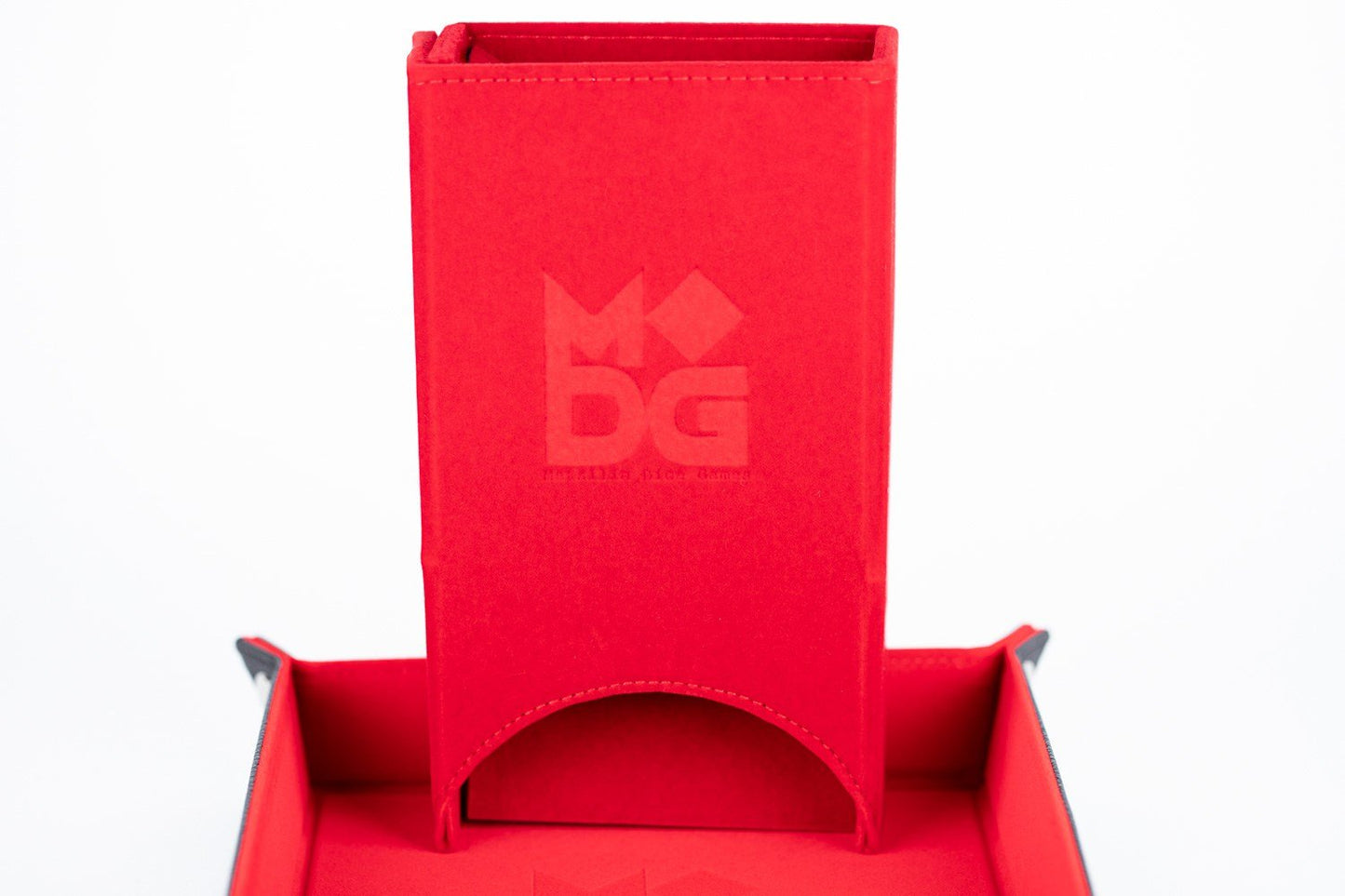 Folding Velvet Dice Tower - Board Wipe