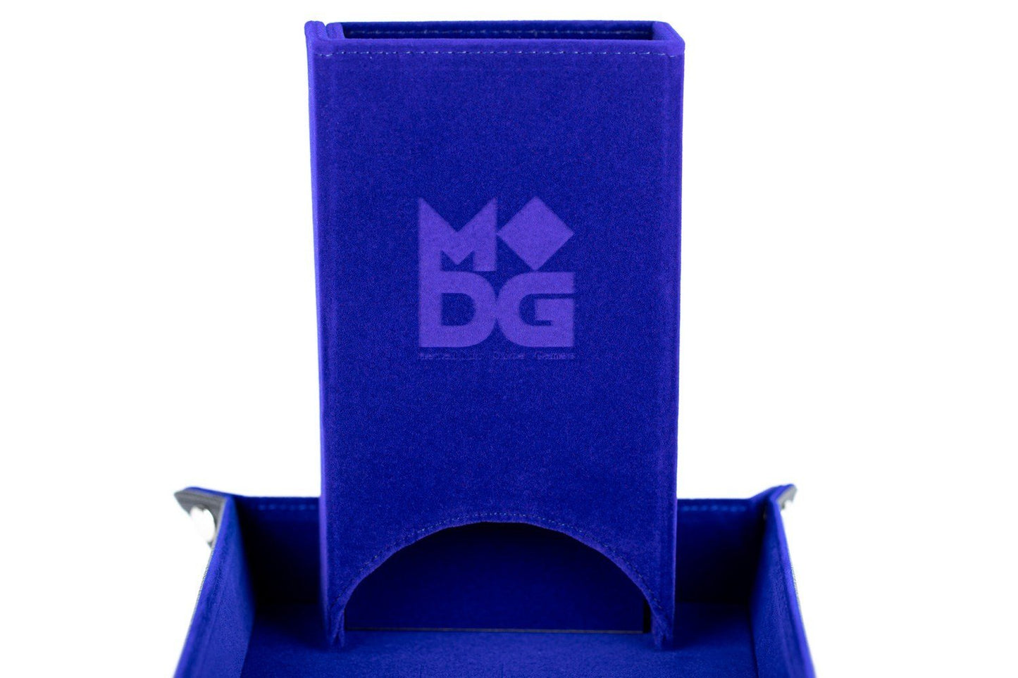 Folding Velvet Dice Tower - Board Wipe