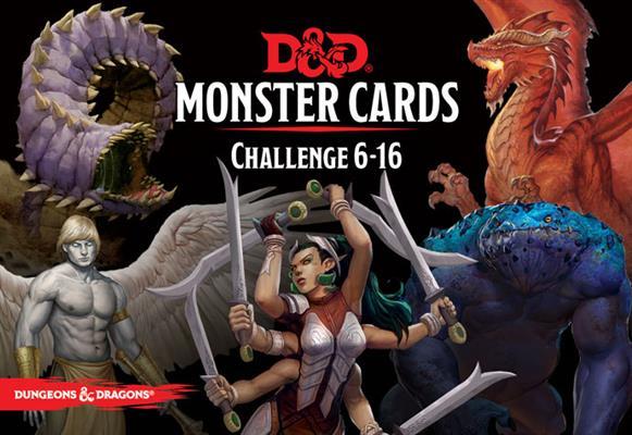Challenge 6-16 Monster Cards - Board Wipe