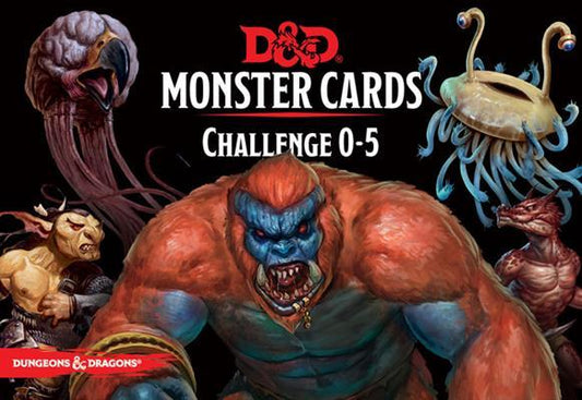 Challenge 0-5 Monster Cards - Board Wipe