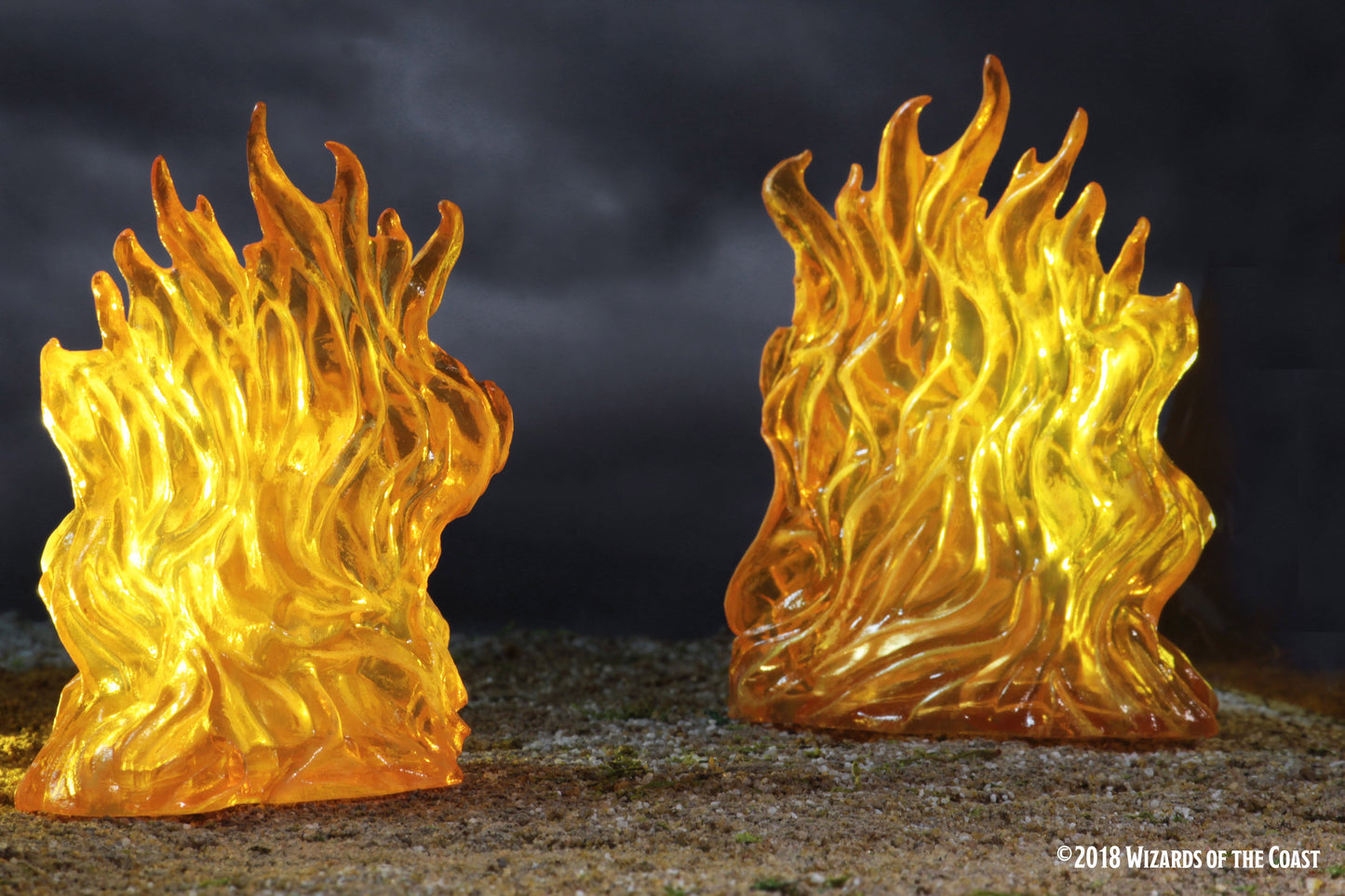 D&D Icons of the Realms: Spell Effects: Wall of Fire & Wall of Ice - Board Wipe