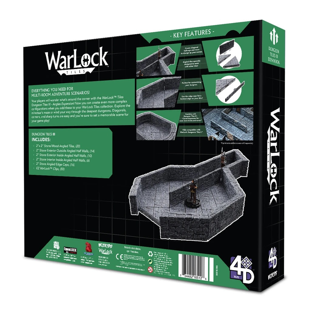 Warlock Tiles: Dungeon Tiles III - Angles Expansion