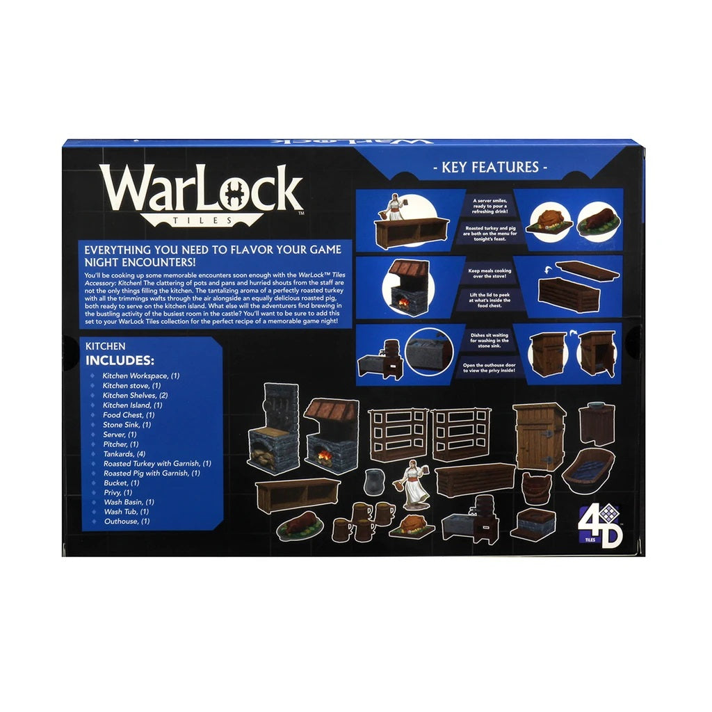 Warlock Tiles: Accessory - Kitchen