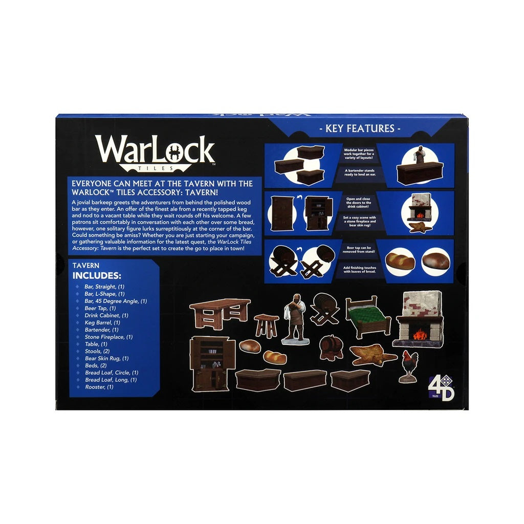 Warlock Tiles: Accessory - Tavern