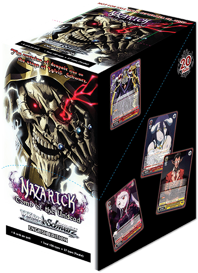 Weiss Schwarz Booster Box: Nazarick: Tomb of the Undead - WeebDen