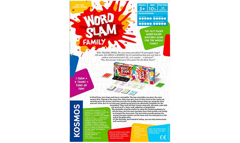 Word Slam Family - Board Wipe