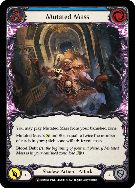 Mutated Mass [U-MON191] Unlimited Edition Normal