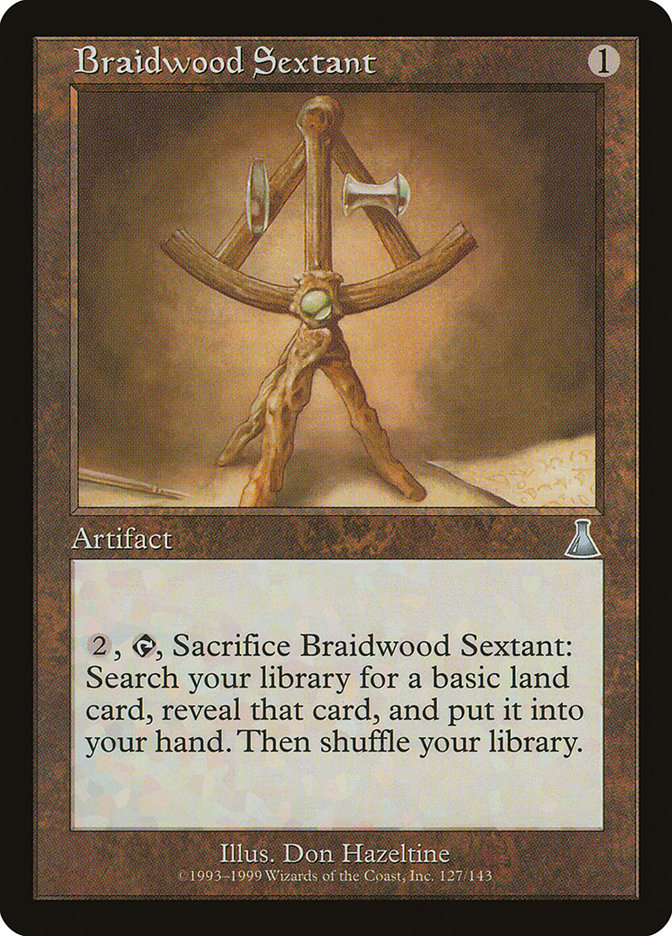 Braidwood Sextant [Urza's Destiny]
