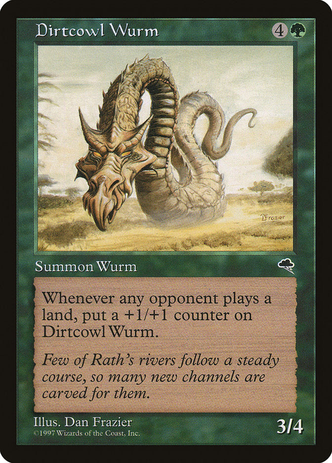Dirtcowl Wurm [Tempest]