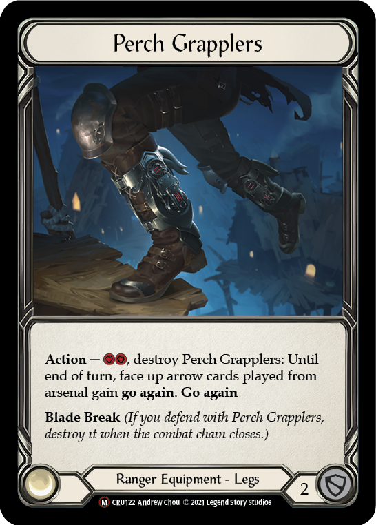 Perch Grapplers (Rainbow Foil) [CRU122-RF] Unlimited Rainbow Foil