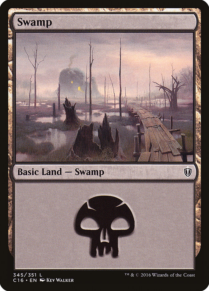 Swamp (345) [Commander 2016]